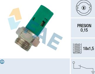 FAE 12520 - Sensor, oljetryck xdelar.se