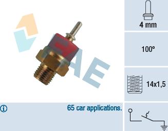 FAE 35770 - Sensor, kylmedietemperatur xdelar.se