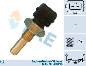 FAE 33410 - Sensor, kylmedietemperatur xdelar.se