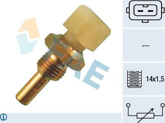 FAE 33030 - Sensor, kylmedietemperatur xdelar.se