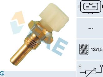 FAE 33020 - Sensor, kylmedietemperatur xdelar.se