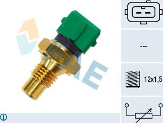 FAE 33070 - Sensor, kylmedietemperatur xdelar.se