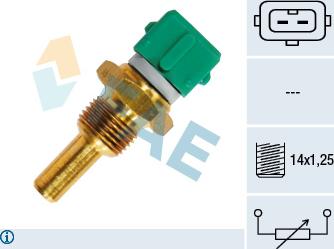 FAE 33190 - Sensor, topplockstemperaturr xdelar.se