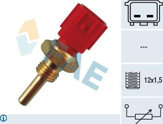 FAE 33110 - Sensor, kylmedietemperatur xdelar.se