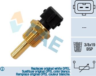 FAE 33350 - Sensor, oljetemperatur xdelar.se