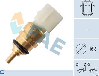 FAE 33357 - Sensor, kylmedietemperatur xdelar.se