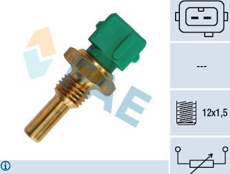 FAE 33360 - Sensor, kylmedietemperatur xdelar.se