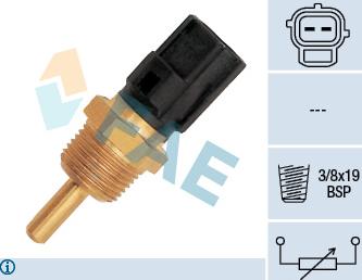 FAE 33310 - Sensor, kylmedietemperatur xdelar.se