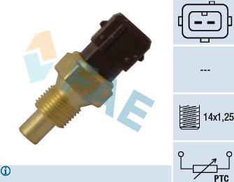 FAE 33792 - Sensor, kylmedietemperatur xdelar.se