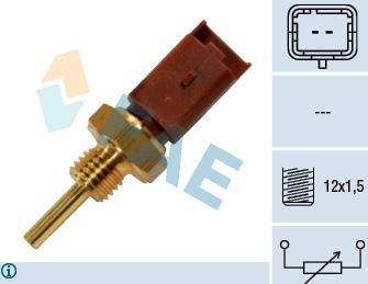 FAE 33704 - Sensor, kylmedietemperatur xdelar.se