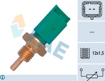 FAE 33705 - Sensor, kylmedietemperatur xdelar.se