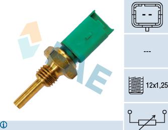 FAE 33700 - Sensor, kylmedietemperatur xdelar.se