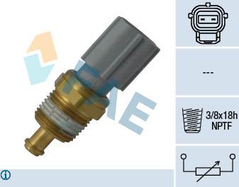 FAE 33734 - Sensor, kylmedietemperatur xdelar.se