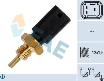 FAE 33724 - Sensor, kylmedietemperatur xdelar.se