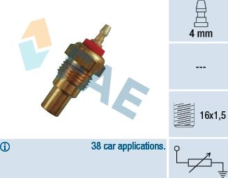 FAE 32160 - Sensor, kylmedietemperatur xdelar.se