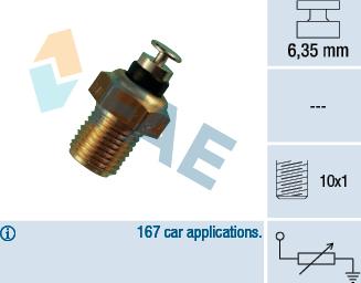 FAE 32110 - Sensor, kylmedietemperatur xdelar.se