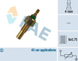 FAE 32170 - Sensor, kylmedietemperatur xdelar.se