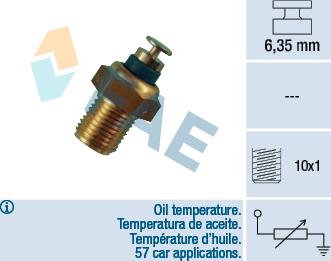 FAE 32200 - Sensor, oljetemperatur xdelar.se