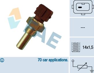 FAE 32270 - Sensor, kylmedietemperatur xdelar.se