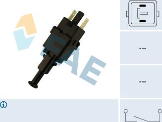 FAE 24500 - Bromsljuskontakt xdelar.se