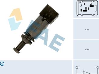 FAE 24890 - Bromsljuskontakt xdelar.se