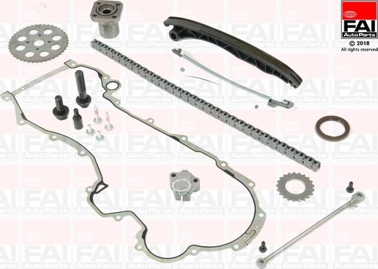 FAI AutoParts TCK6ST - Transmissionskedjesats xdelar.se