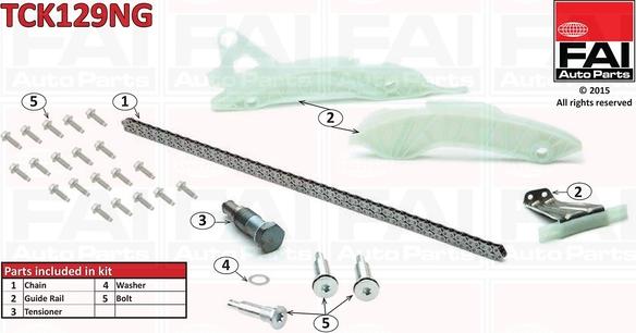 FAI AutoParts TCK129NG - Transmissionskedjesats xdelar.se