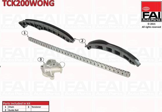 FAI AutoParts TCK200WONG - Transmissionskedjesats xdelar.se