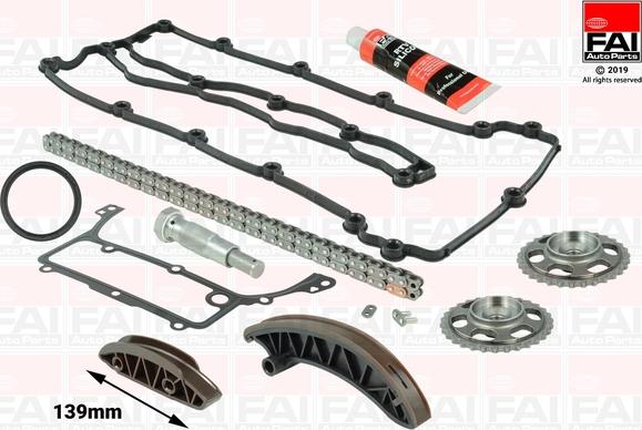 FAI AutoParts TCK227 - Transmissionskedjesats xdelar.se