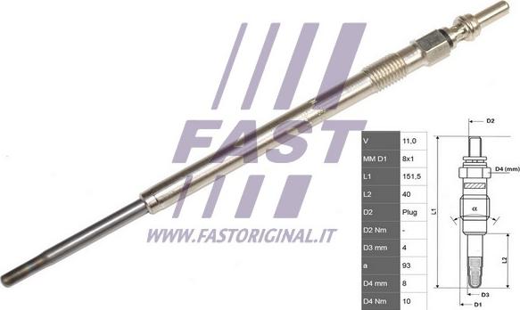 Fast FT82706 - Glödstift xdelar.se