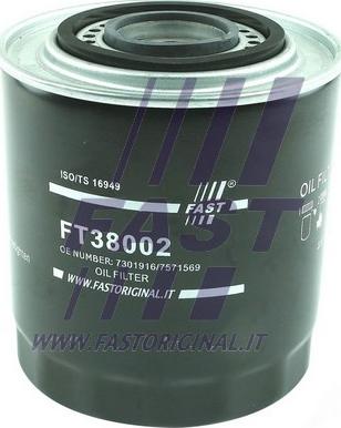 Fast FT38002 - Oljefilter xdelar.se