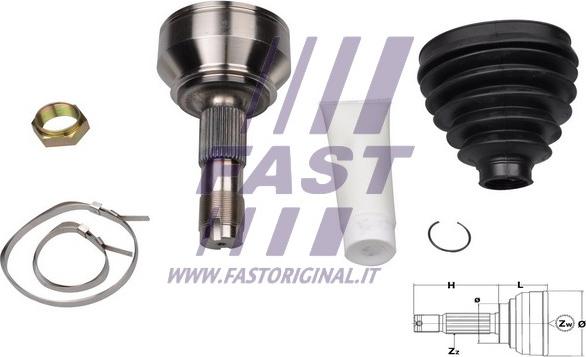 Fast FT25080K - Ledsats, drivaxel xdelar.se