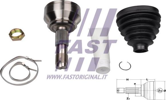 Fast FT25079K - Ledsats, drivaxel xdelar.se