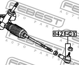 Febest 0421-CY - Parallellstagsled xdelar.se