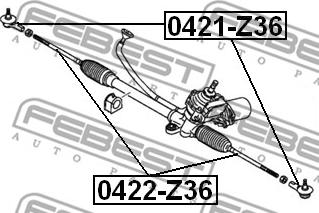 Febest 0421-Z36 - Parallellstagsled xdelar.se