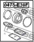 Febest 0475-E38F - Reparationssats, bromsok xdelar.se