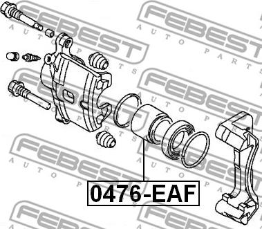 Febest 0476-EAF - Kolv, bromsok xdelar.se