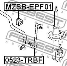 Febest 0523-TRBF - Länk, krängningshämmare xdelar.se