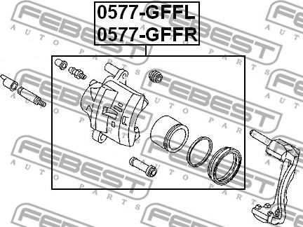 Febest 0577-GFFL - Bromsok xdelar.se