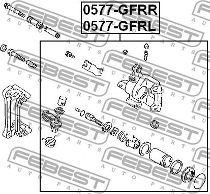 Febest 0577-GFRL - Bromsok xdelar.se