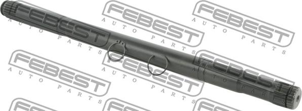 Febest 0112-ZZT251LH - Drivaxel xdelar.se