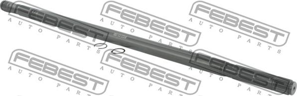 Febest 0112-ZZT251RH - Drivaxel xdelar.se