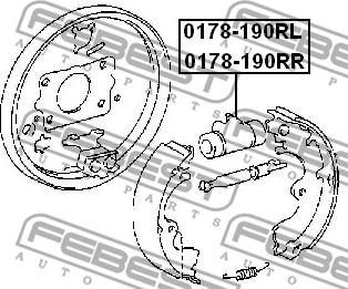 Febest 0178-190RR - Hjulcylinder xdelar.se