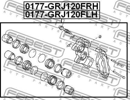 Febest 0177-GRJ120FRH - Bromsok xdelar.se