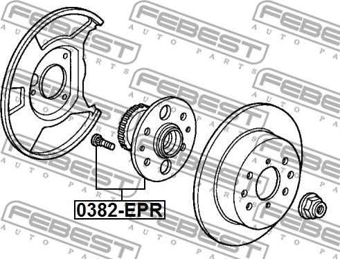 Febest 0382-EPR - Hjulnav xdelar.se