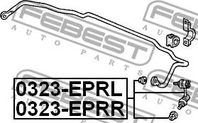 Febest 0323-EPRR - Länk, krängningshämmare xdelar.se