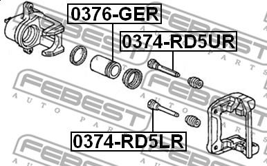 Febest 0376-GER - Kolv, bromsok xdelar.se