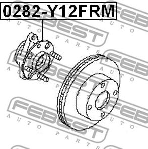 Febest 0282-Y12FRM - Hjulnav xdelar.se