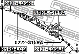 Febest RNRB-LOG - Reparationssats, parallelstagsände xdelar.se