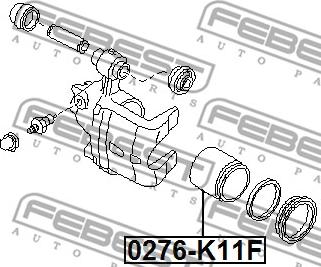 Febest 0276-K11F - Kolv, bromsok xdelar.se